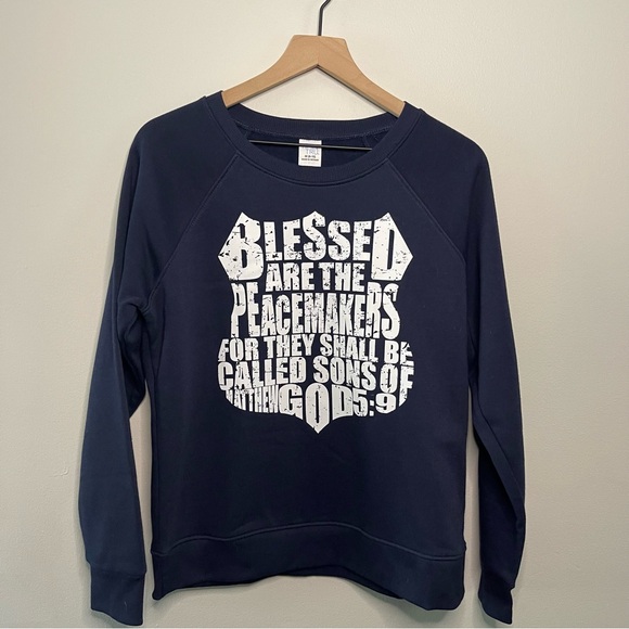 Blessed are the Peacemakers Sweatshirt - Picture 2 of 6
